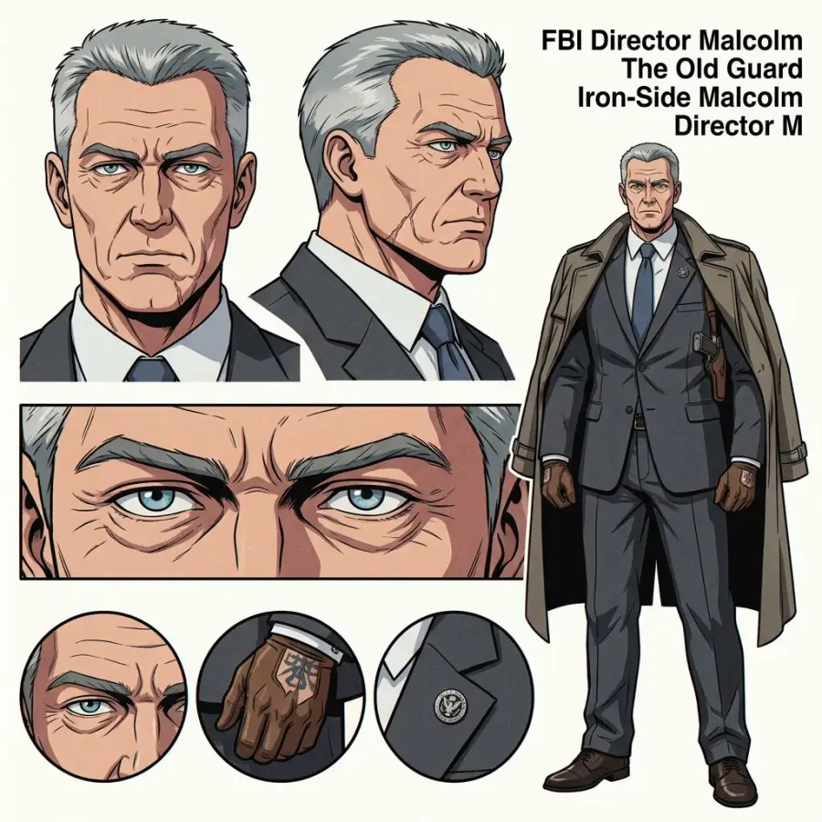 FBI Director Malcolm portrait