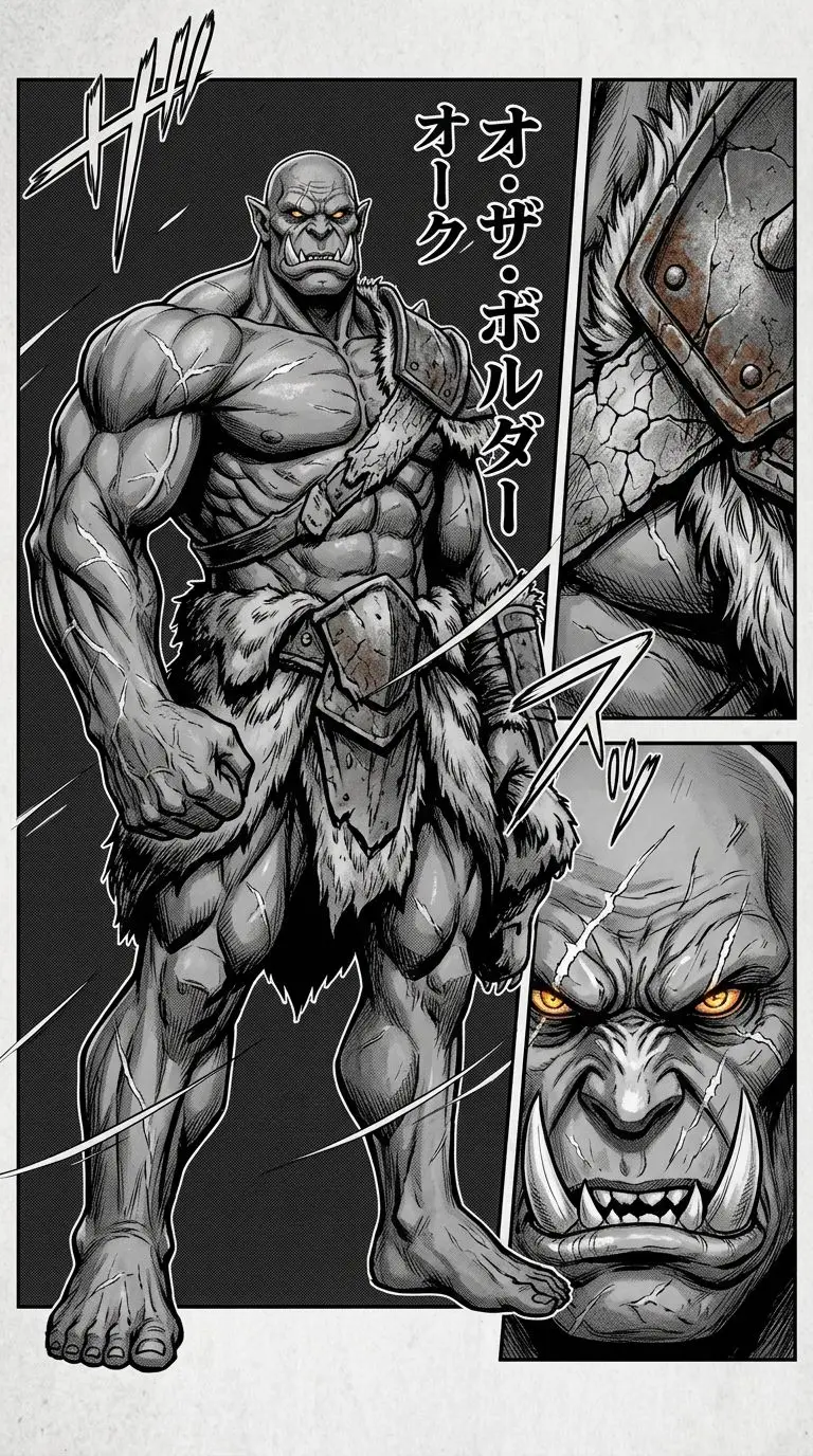 Orc portrait