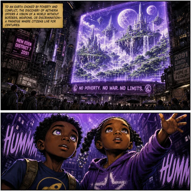 Earth finds out about Aetheria