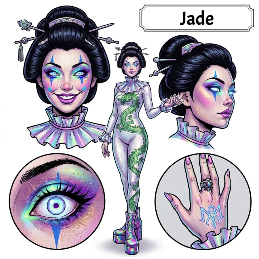 Jade portrait