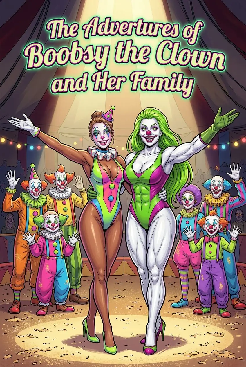 The adventures Boobsy The Clown and her family