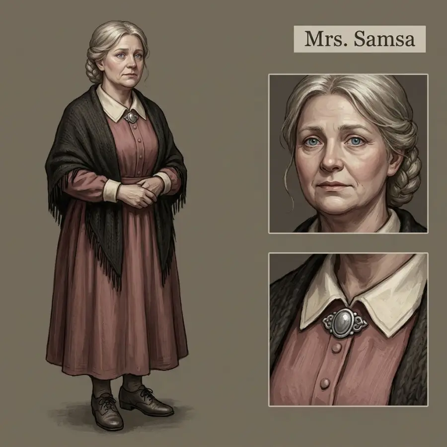 Mrs. Samsa portrait