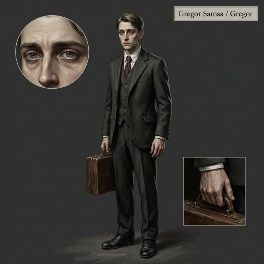 Gregor Samsa portrait