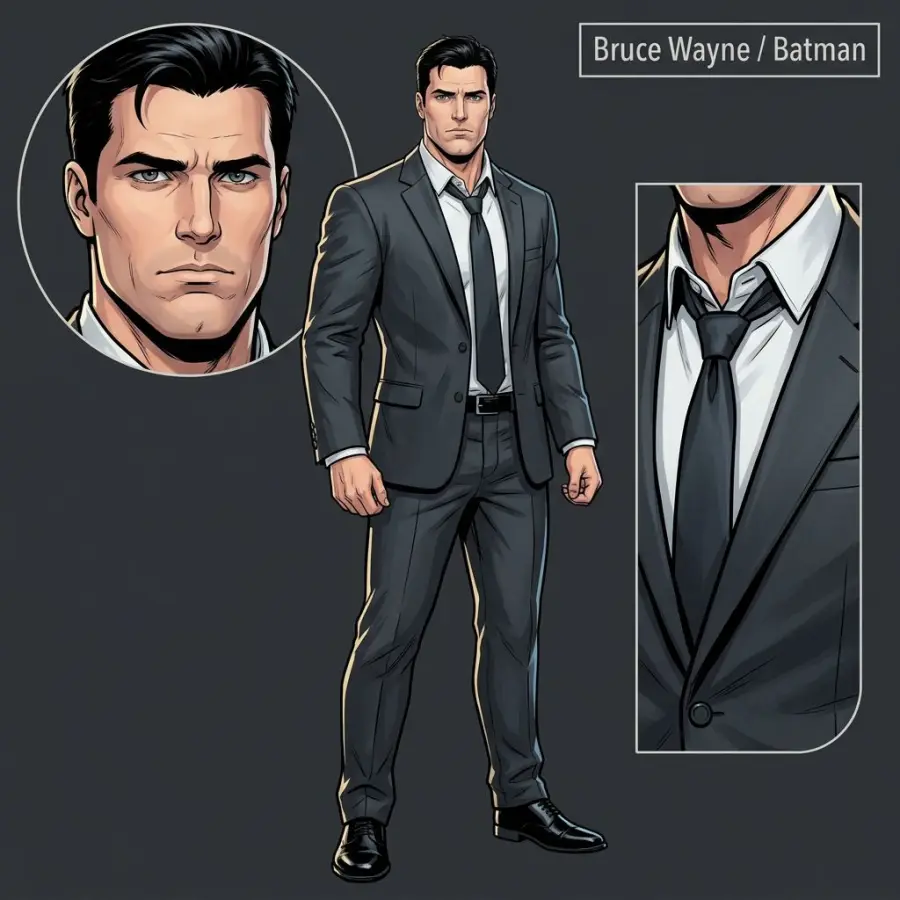 Bruce Wayne portrait