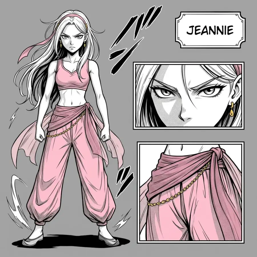 Jeannie portrait