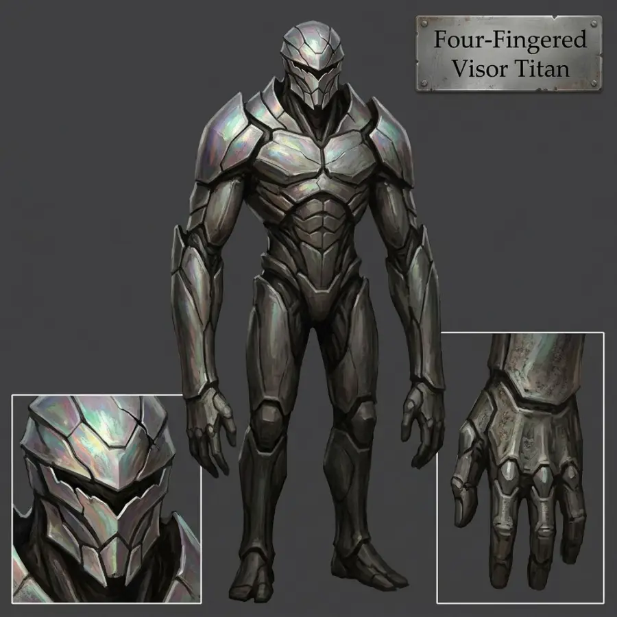 Four-Fingered Visor Titan portrait