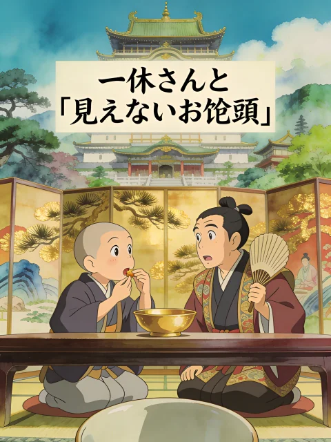 一休さんと「見えないお饅頭