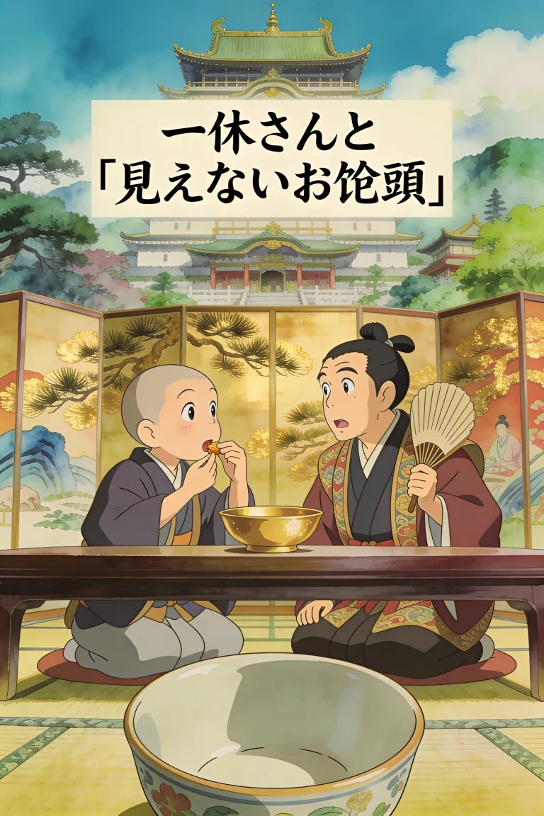 一休さんと「見えないお饅頭