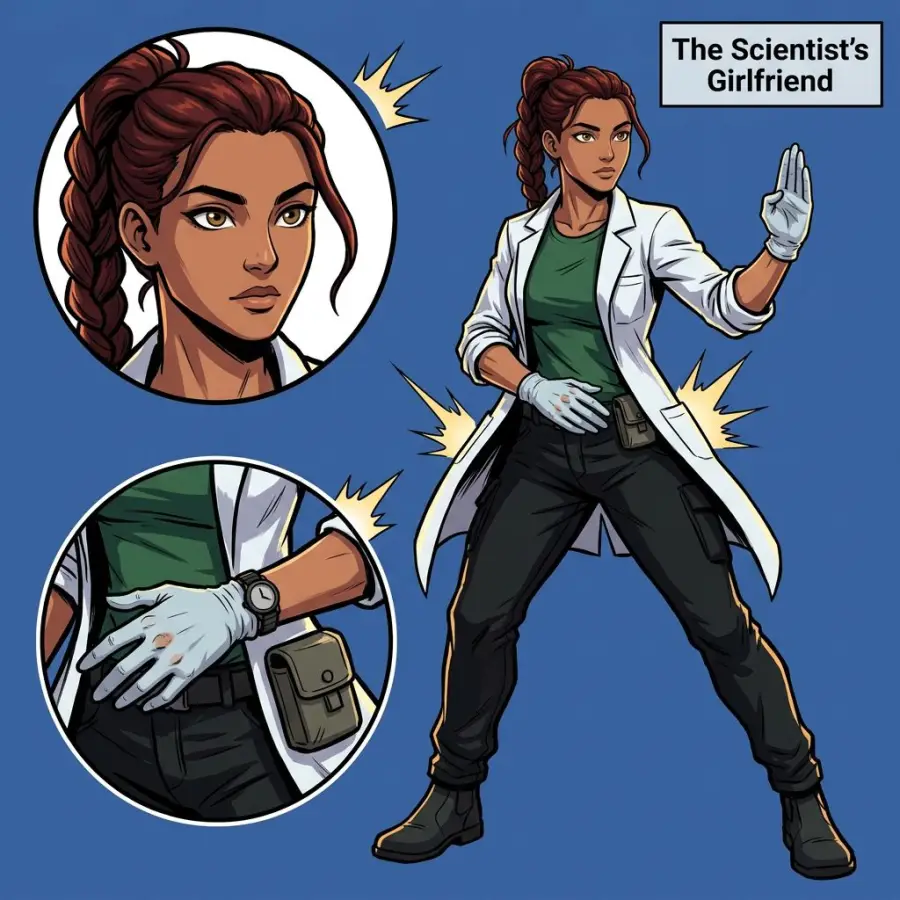 The Scientist's Girlfriend portrait