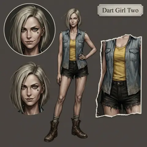 Dart Girl Two