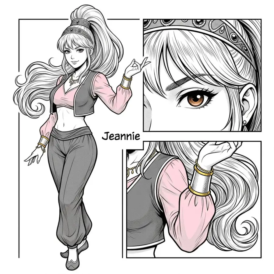 Jeannie portrait