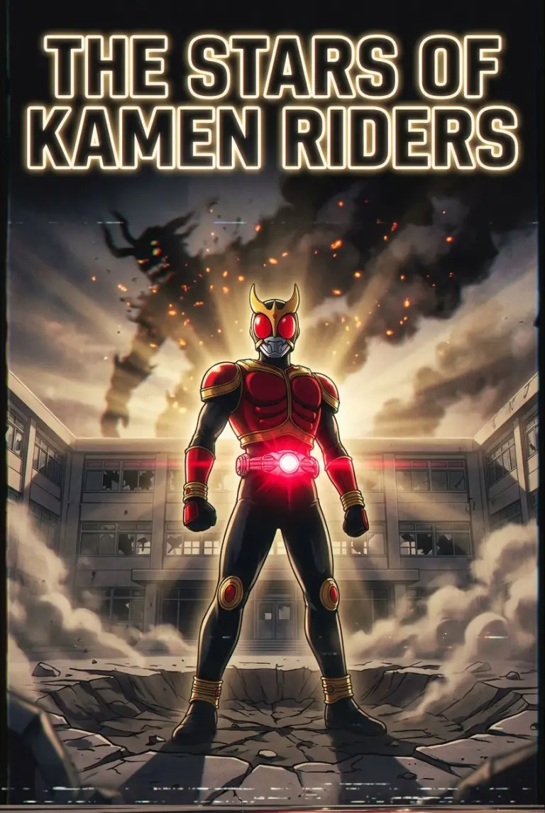 The stars of Kamen riders