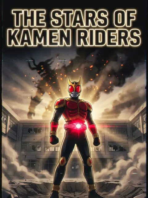 The stars of Kamen riders