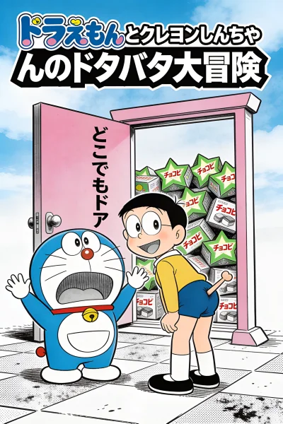 ドラえもんとクレヨンしんちゃんのドタバタ大冒険