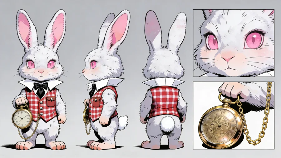 The White Rabbit portrait