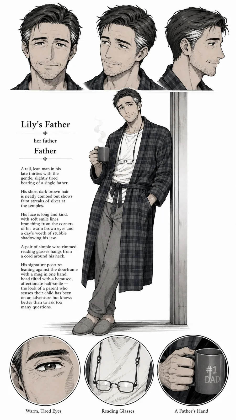 Lily's Father portrait