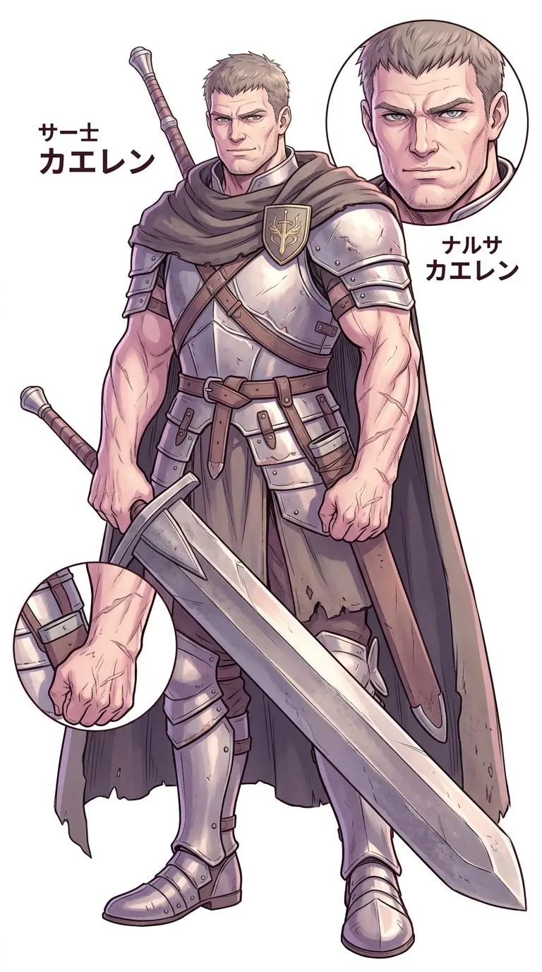 Sir Kaelen portrait