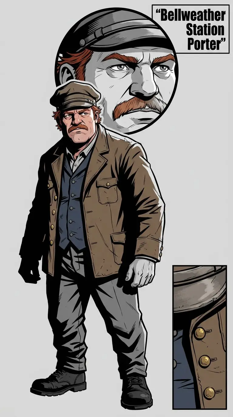 Bellweather Station Porter portrait