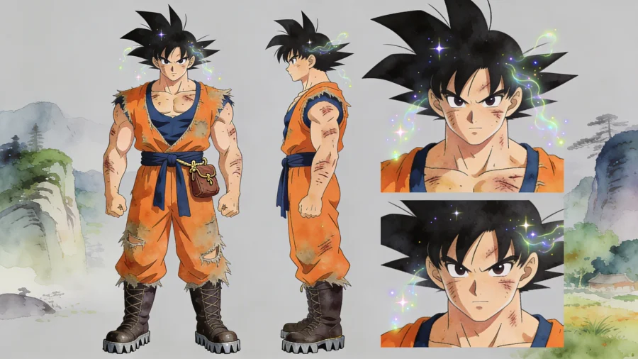 Son Goku portrait