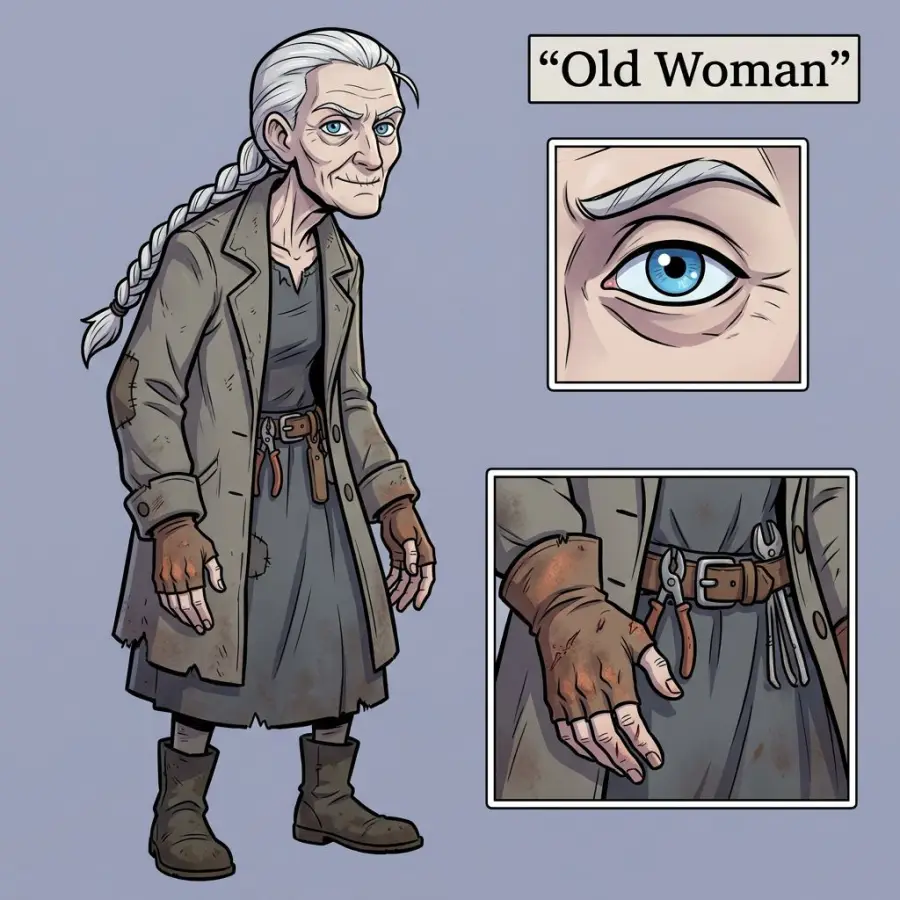 Old Woman portrait