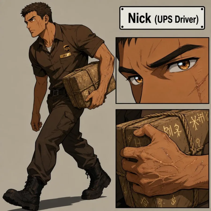 Nick (UPS Driver) portrait