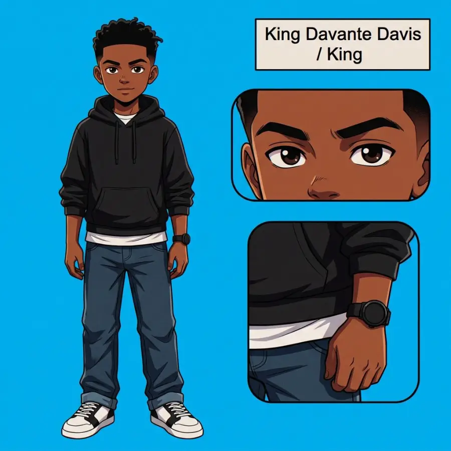 King Davante Davis portrait