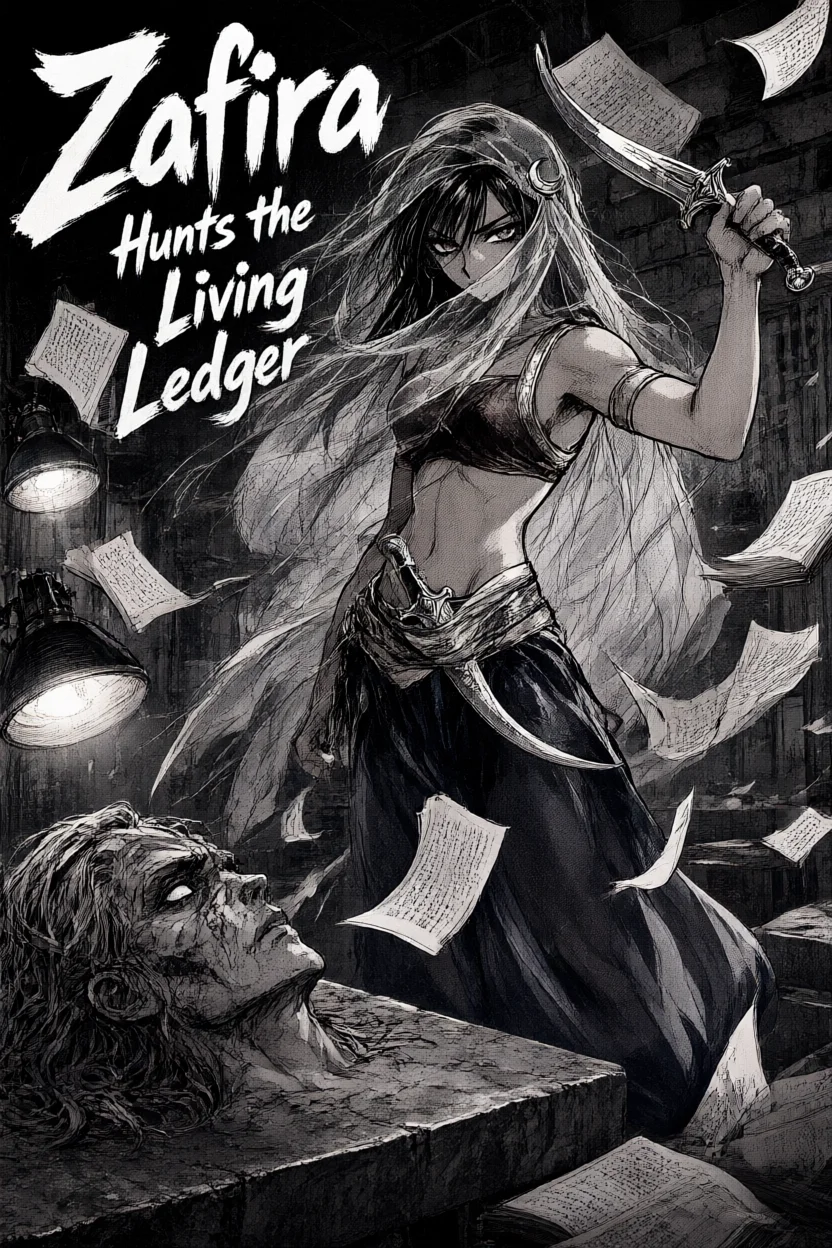 Zafira Hunts the Living Ledger