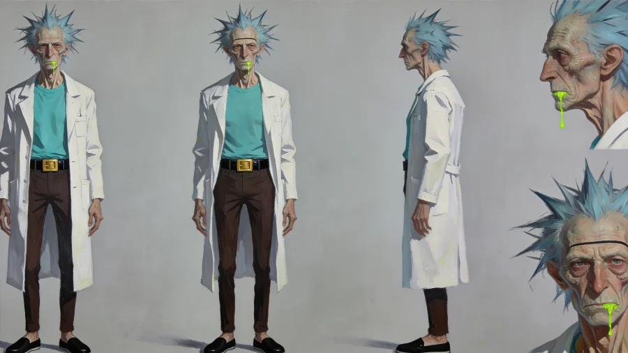 Rick Sanchez portrait