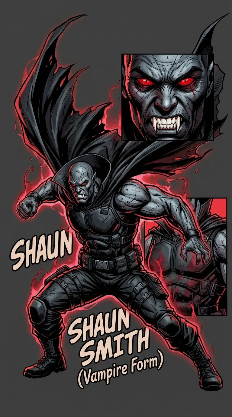 Shaun Smith (Vampire Form) portrait