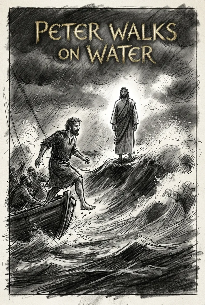 Peter Walks on Water