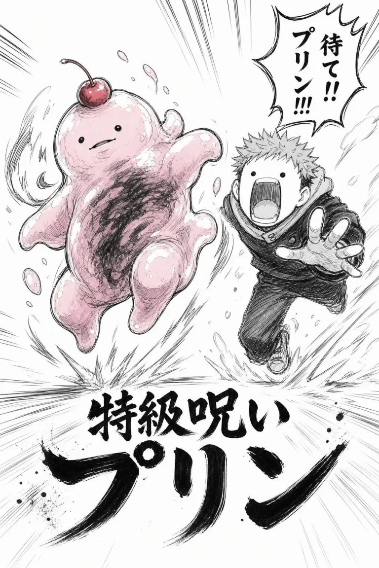 タイトル:『特級呪い・プリン』