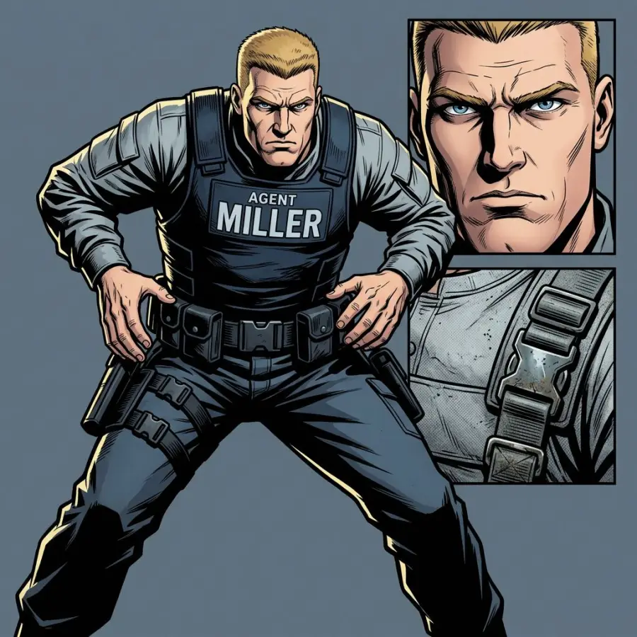 Agent Miller portrait