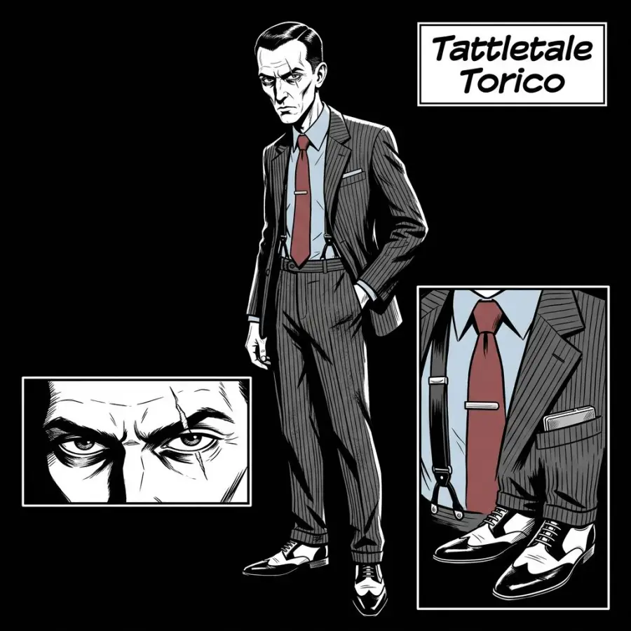 Tattletale Torico portrait