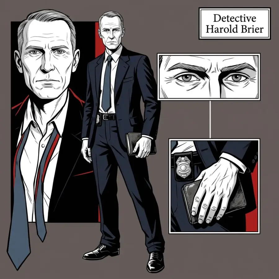 Detective Harold Brier portrait