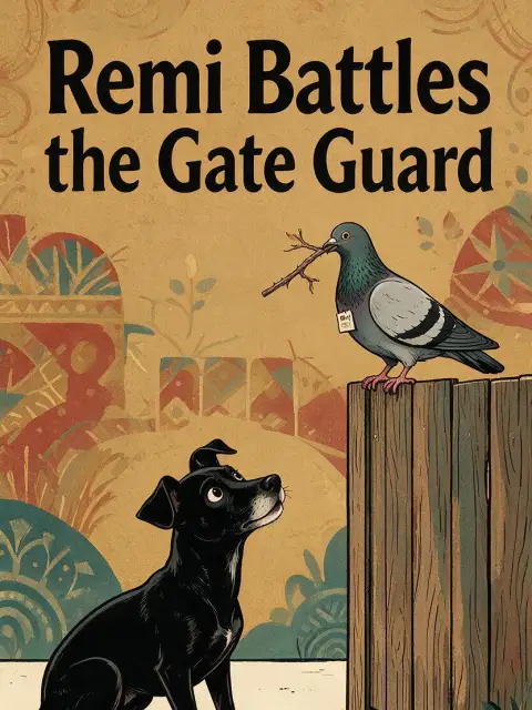 Remi Battles the Gate Guard