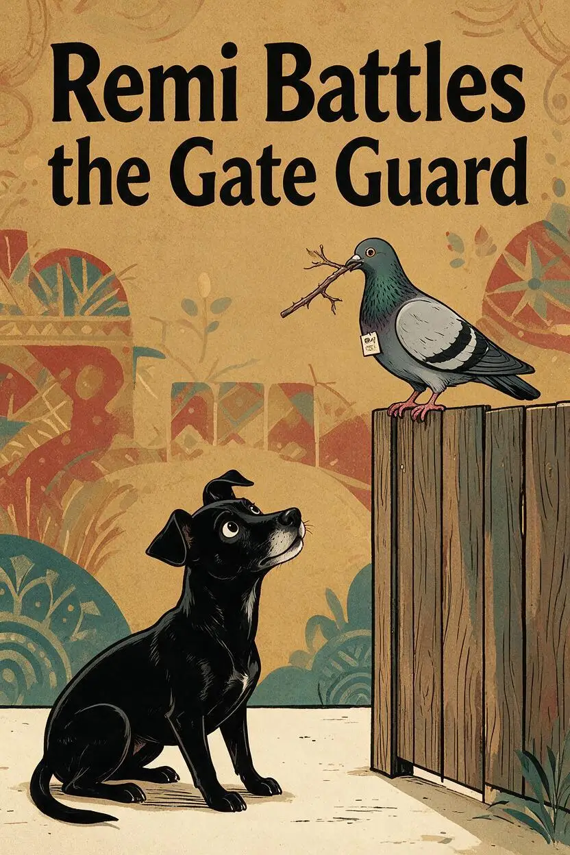 Remi Battles the Gate Guard