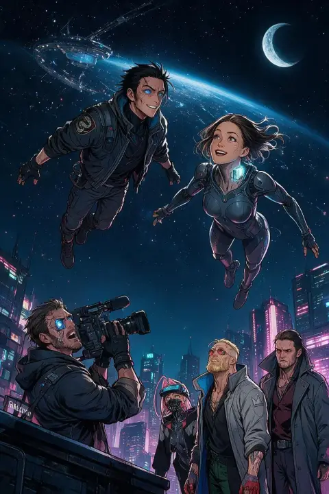 What Happened After D and Capri Flew Toward the Stars?