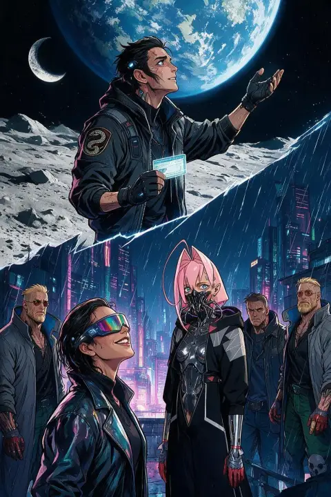 What If D Reaches the Moon and Fulfills Another David's Dream?
