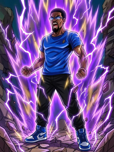 Antonio black — AI comic character