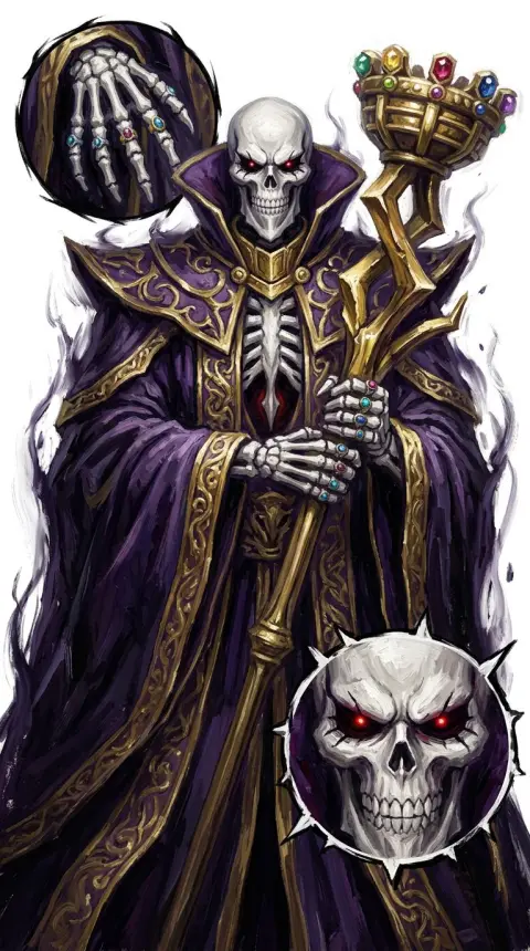 Ainz Ooal Gown — AI comic character
