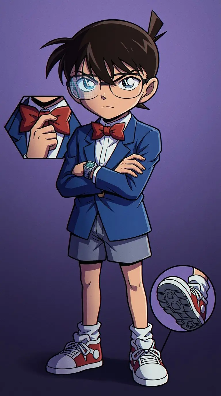 Conan Edogawa portrait — AI comic character on TabStory