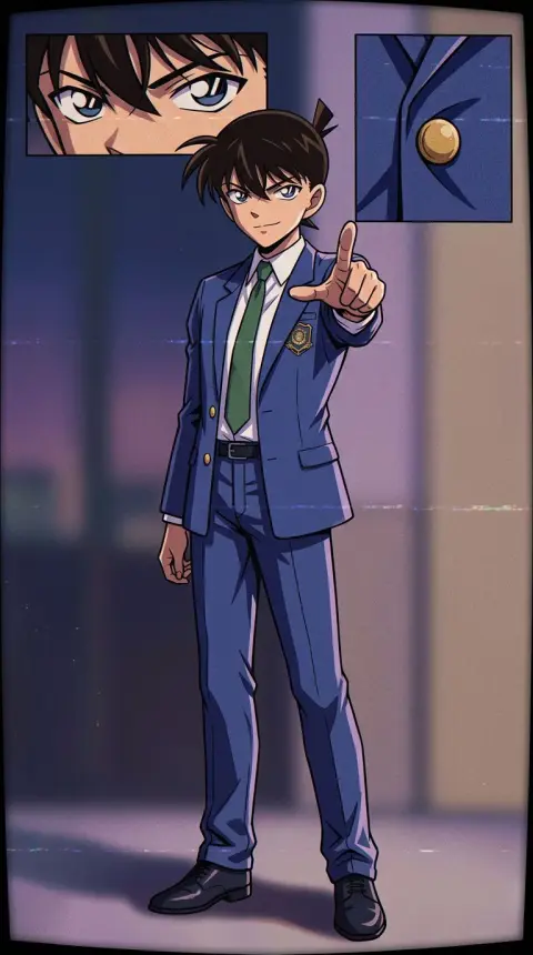 Shinichi Kudo — AI comic character