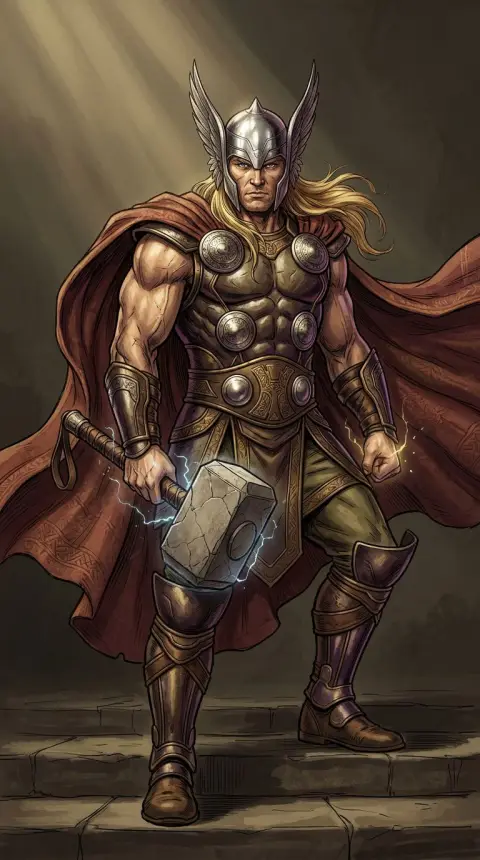 Thor Odinson — AI comic character