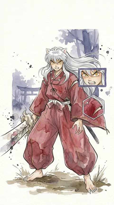 Inuyasha — AI comic character