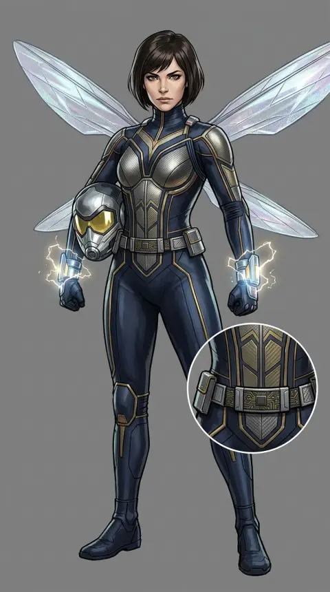 Wasp / Hope van Dyne — AI comic character