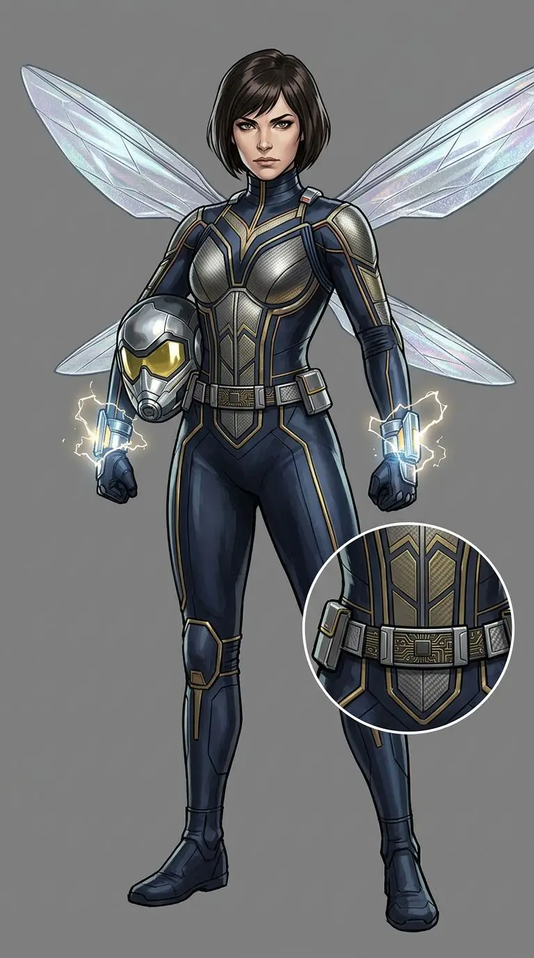 Wasp / Hope van Dyne portrait — AI comic character on TabStory