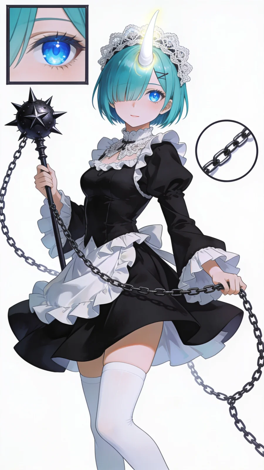 レム portrait — AI comic character on TabStory