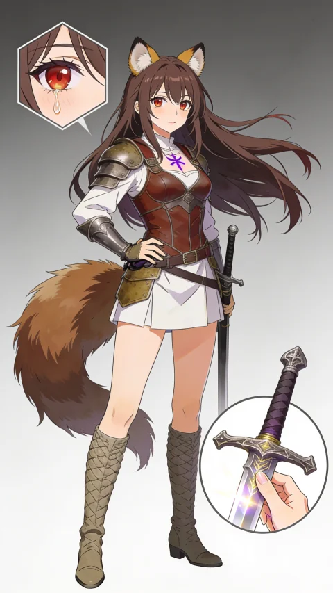 ラフタリア — related AI comic character