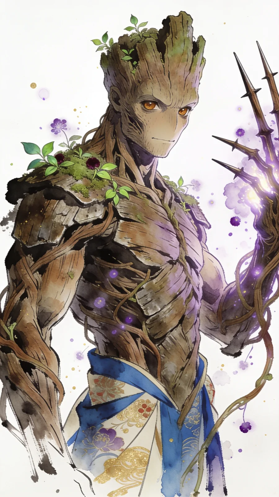 Groot portrait — AI comic character on TabStory