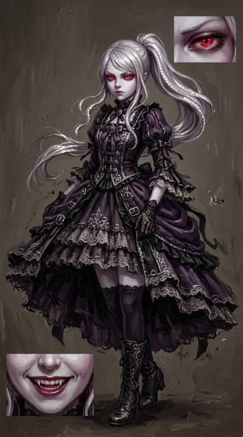 シャルティア・ブラッドフォールン — related AI comic character